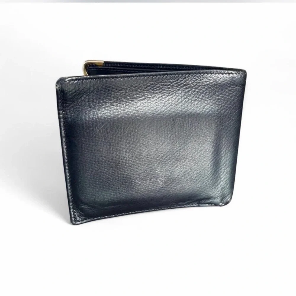 Celine Black Leather Wallet